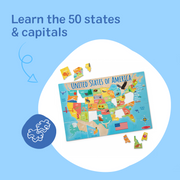 Map Floor Puzzle - 51 Pieces J5