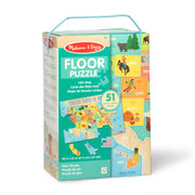 Map Floor Puzzle - 51 Pieces J5