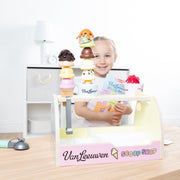 Melissa & Doug x Van Leeuwen Wooden Ice Cream Counter J7