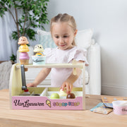 Melissa & Doug x Van Leeuwen Wooden Ice Cream Counter J7