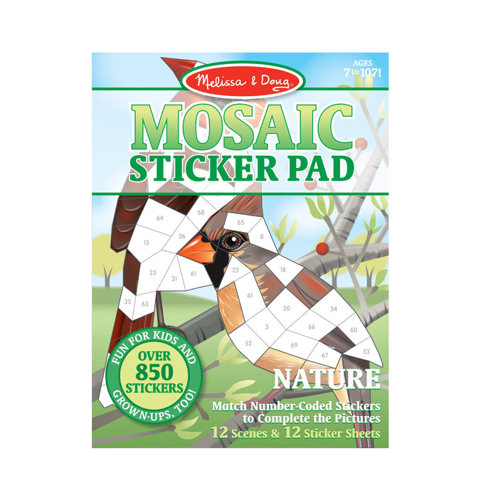 Mosaic Sticker Pad - Nature L7