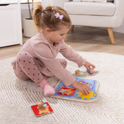 Ms. Rachel™ Wooden Peek-a-Boo Jumbo Peg Puzzle – 4 Pieces D2