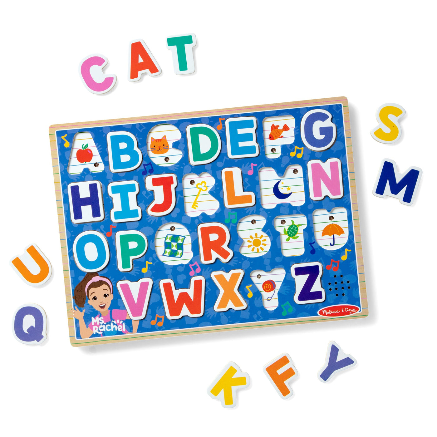 Ms. Rachel™  Wooden Phonics Alphabet Sound Puzzle - 26 Pieces X4