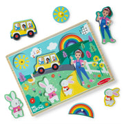 Ms. Rachel™ Wooden Song Puzzle – 6 Pieces W5