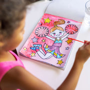 My First Paint With Water Kids' Art Pad With Paintbrush - Cheerleaders, Flowers, Fairies, and More R7