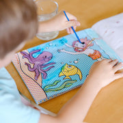 My First Paint With Water Kids' Art Pad With Paintbrush - Pirates, Space, Construction, and More P2