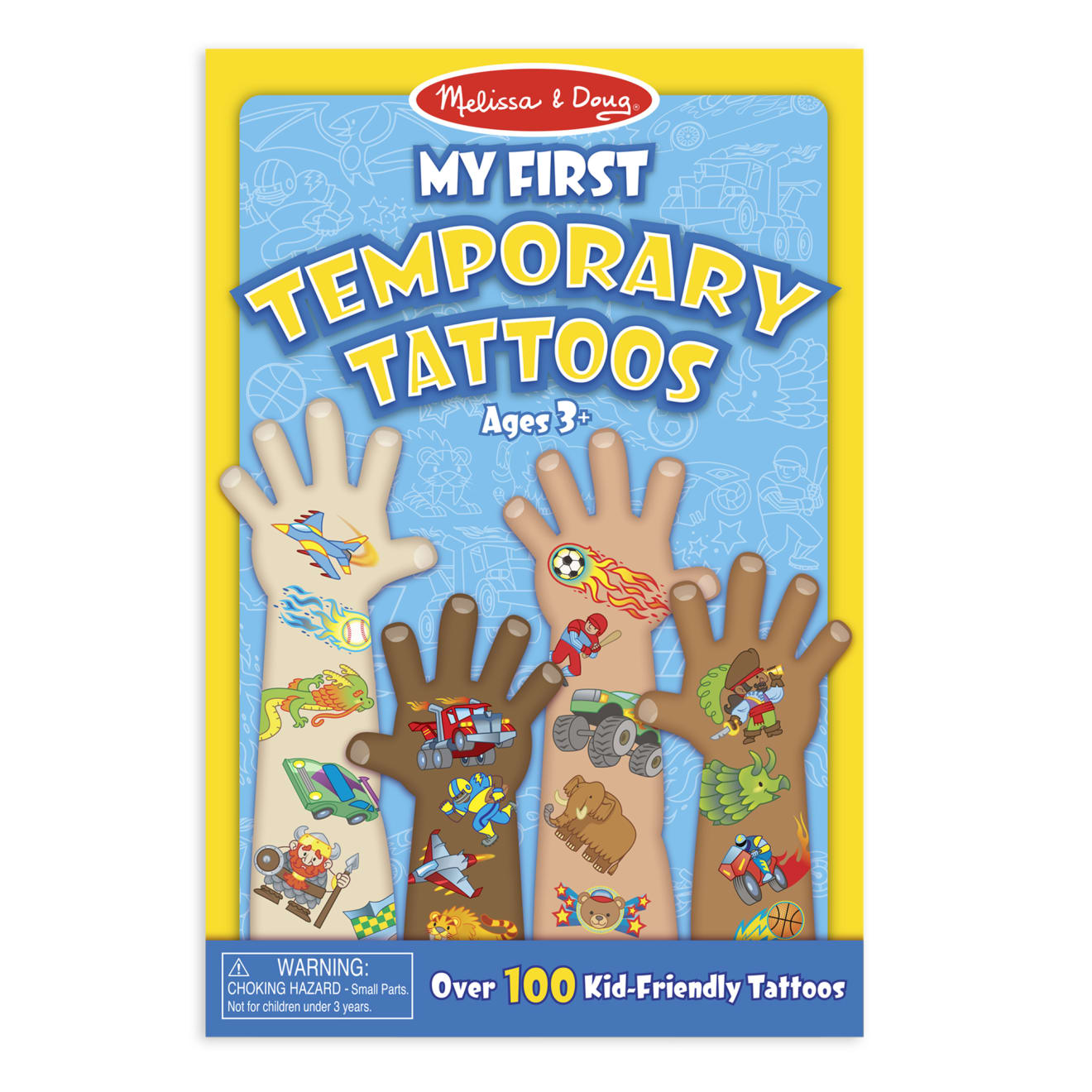 My First Temporary Tattoos: 100+ Kid-Friendly Tattoos - Adventure, Creatures, Sports, and More Z1