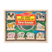 My First Wooden Stamp Set - Farm Animals C9