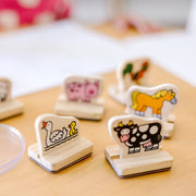 My First Wooden Stamp Set - Farm Animals C9