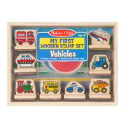 My First Wooden Stamp Set - Vehicles T3