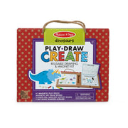 Natural Play: Play, Draw, Create Reusable Drawing & Magnet Kit – Dinosaurs Z5