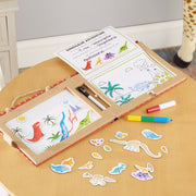 Natural Play: Play, Draw, Create Reusable Drawing & Magnet Kit – Dinosaurs Z5