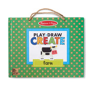 Natural Play: Play, Draw, Create Reusable Drawing & Magnet Kit – Farm Y5