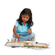 Natural Play: Play, Draw, Create Reusable Drawing & Magnet Kit – Farm Y5
