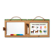 Natural Play: Play, Draw, Create Reusable Drawing & Magnet Kit – Farm Y5
