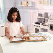 Natural Play: Play, Draw, Create Reusable Drawing & Magnet Kit – Ocean J6