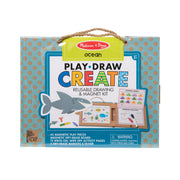Natural Play: Play, Draw, Create Reusable Drawing & Magnet Kit – Ocean J6