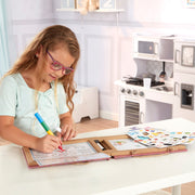 Natural Play: Play, Draw, Create Reusable Drawing & Magnet Kit – Princesses I1