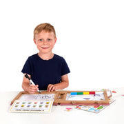 Natural Play: Play, Draw, Create Reusable Drawing & Magnet Kit – Princesses I1