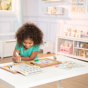Natural Play: Play, Draw, Create Reusable Drawing & Magnet Kit – Princesses I1