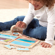 Natural Play Wooden Puzzle: Ready, Set, Go Z3