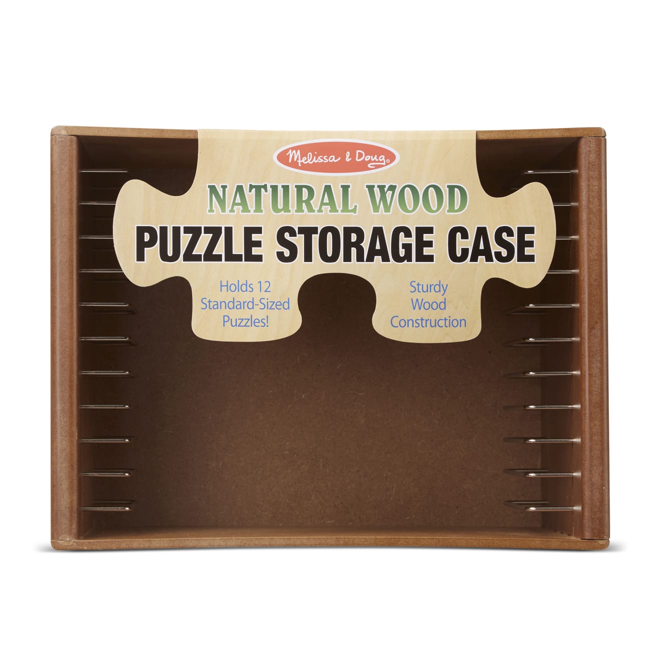 Natural Wood Puzzle Case M1