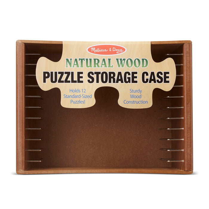 Natural Wood Puzzle Case M1