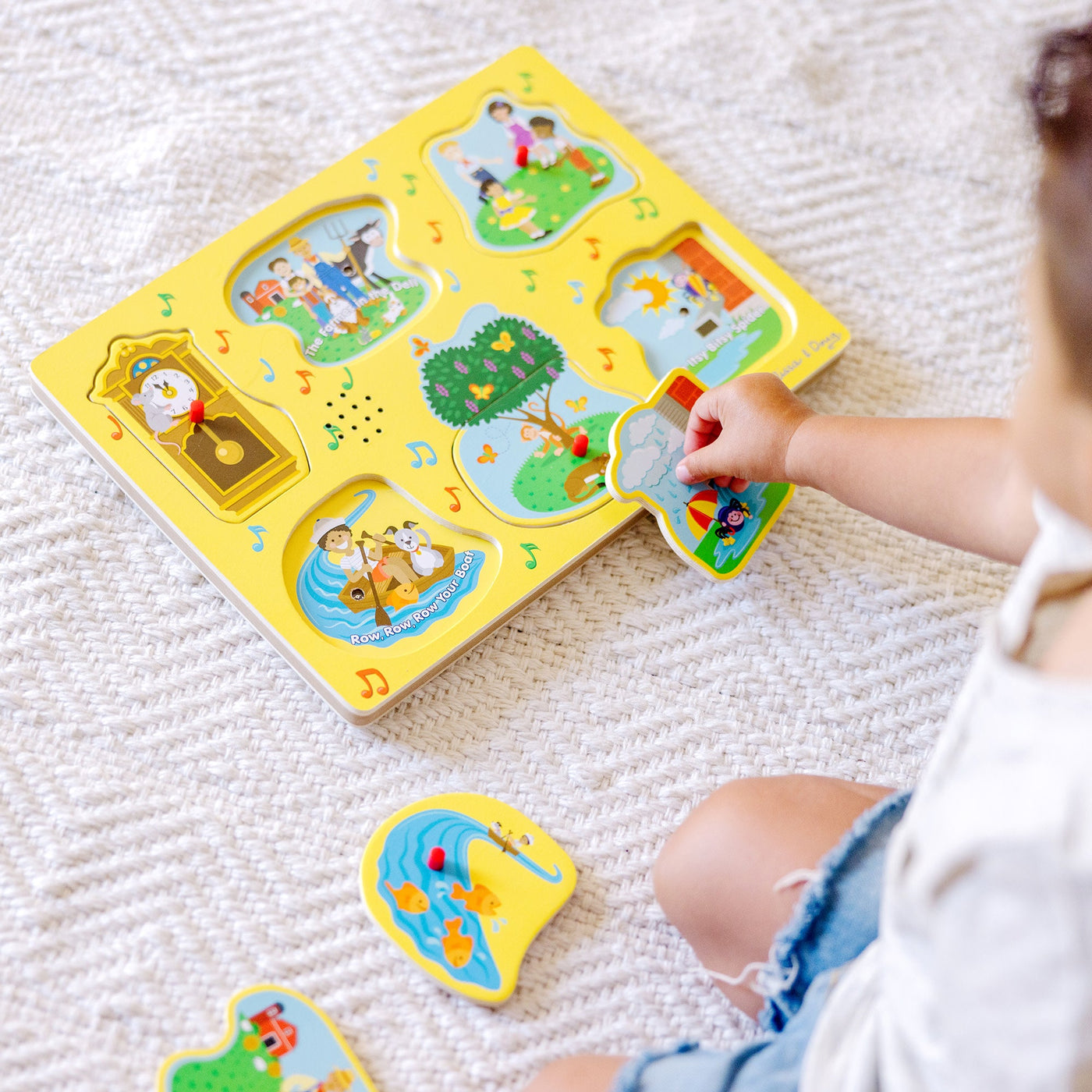 Nursery Rhymes 1 Sound Puzzle - 6 PIeces R7