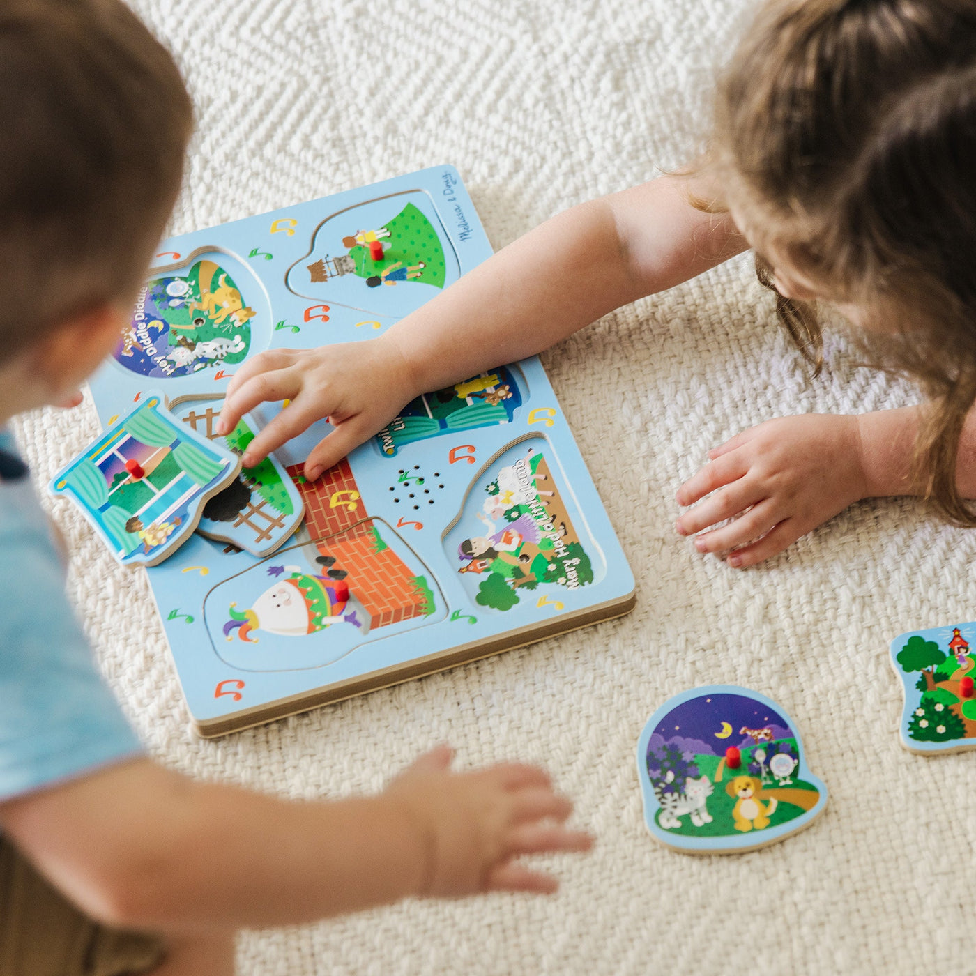 Nursery Rhymes 2 Sound Puzzle - 6 PIeces J6