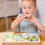 Old MacDonald's Farm Song Puzzle - 8 Pieces P0