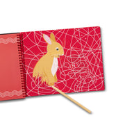 On the Go Scratch Art Color Reveal Pad - Animal Families H8