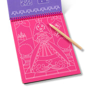 On the Go Scratch Art Color Reveal Pad - Fairy Tales P0