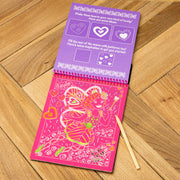 On the Go Scratch Art Color Reveal Pad - Fairy Tales P0