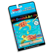 On the Go Scratch Art Color-Reveal Pad -  Sea Life A6