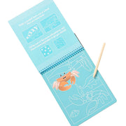 On the Go Scratch Art Color-Reveal Pad -  Sea Life A6