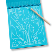 On the Go Scratch Art Color-Reveal Pad -  Sea Life A6