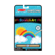 On the Go Scratch Art Picture Reveal Pad - Favorite Things O9