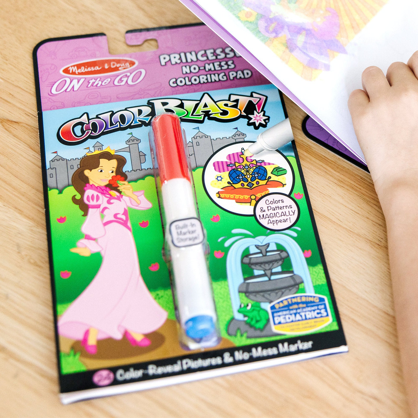 On the Go™ ColorBlast Color Reveal Pad – Princess J6