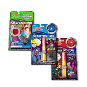 On the Go™ Secret Decoder Activity Books 3-Pack: Slippery Flippers, Runaway Ruby, Game Book V1