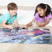 Outer Space Glow-in-the-Dark Floor Puzzle – 48 Pieces S7