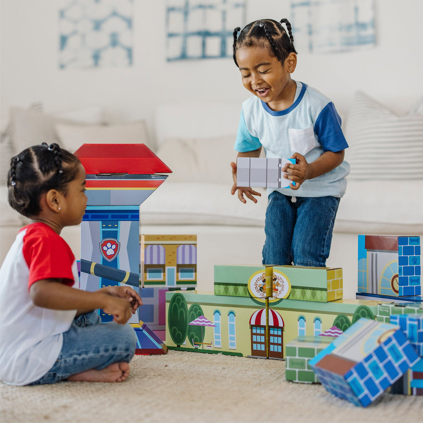 PAW Patrol Jumbo Cardboard Blocks H1
