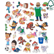 PAW Patrol Restickable Puffy Stickers - Adventure Bay T7