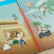PAW Patrol Restickable Puffy Stickers - Jungle K4