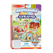 PAW Patrol Restickable Stickers Flip-Flap Pad - Classic Missions F1