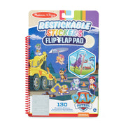 PAW Patrol Restickable Stickers Flip-Flap Pad - Ultimate Rescue F7