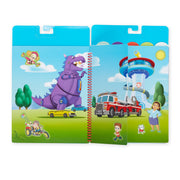 PAW Patrol Restickable Stickers Flip-Flap Pad - Ultimate Rescue F7