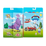 PAW Patrol Restickable Stickers Flip-Flap Pad - Ultimate Rescue F7