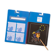 PAW Patrol Scratch Art Pad - Chase W0