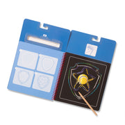 PAW Patrol Scratch Art Pad - Chase W0