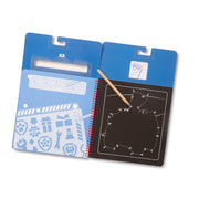 PAW Patrol Scratch Art Pad - Chase W0